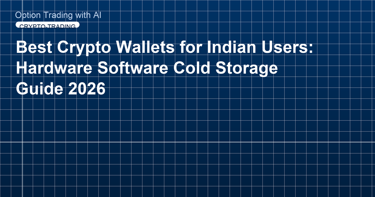 Best Crypto Wallets for Indian Users: Hardware Software Cold Storage Guide 2026